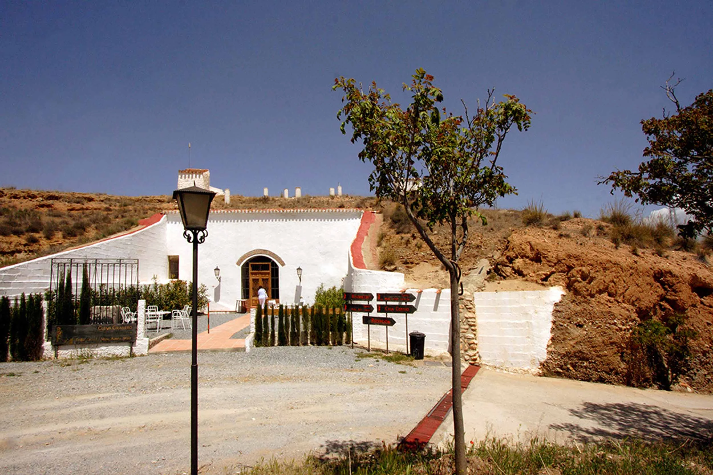 Casas Cueva La Tala — complete exterior restoration: existing property photograph