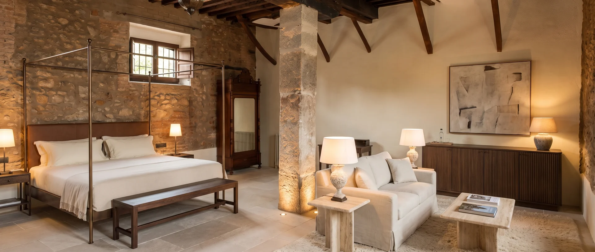 El Granero signature suite: proposed renovation, AI-generated concept