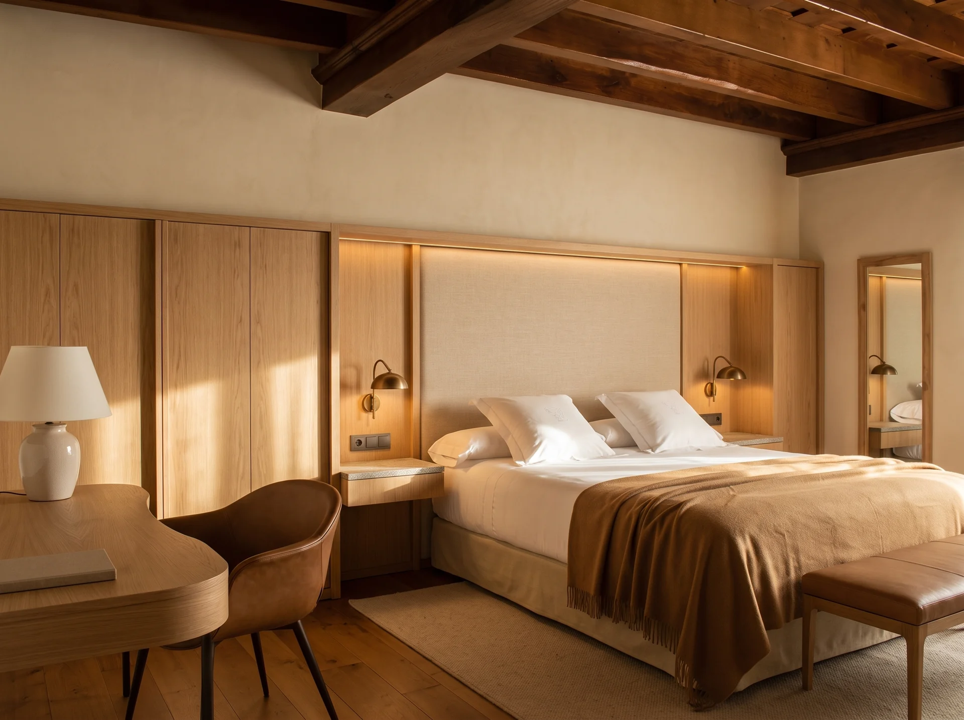 Cantabrian casona suite: proposed renovation, AI-generated concept
