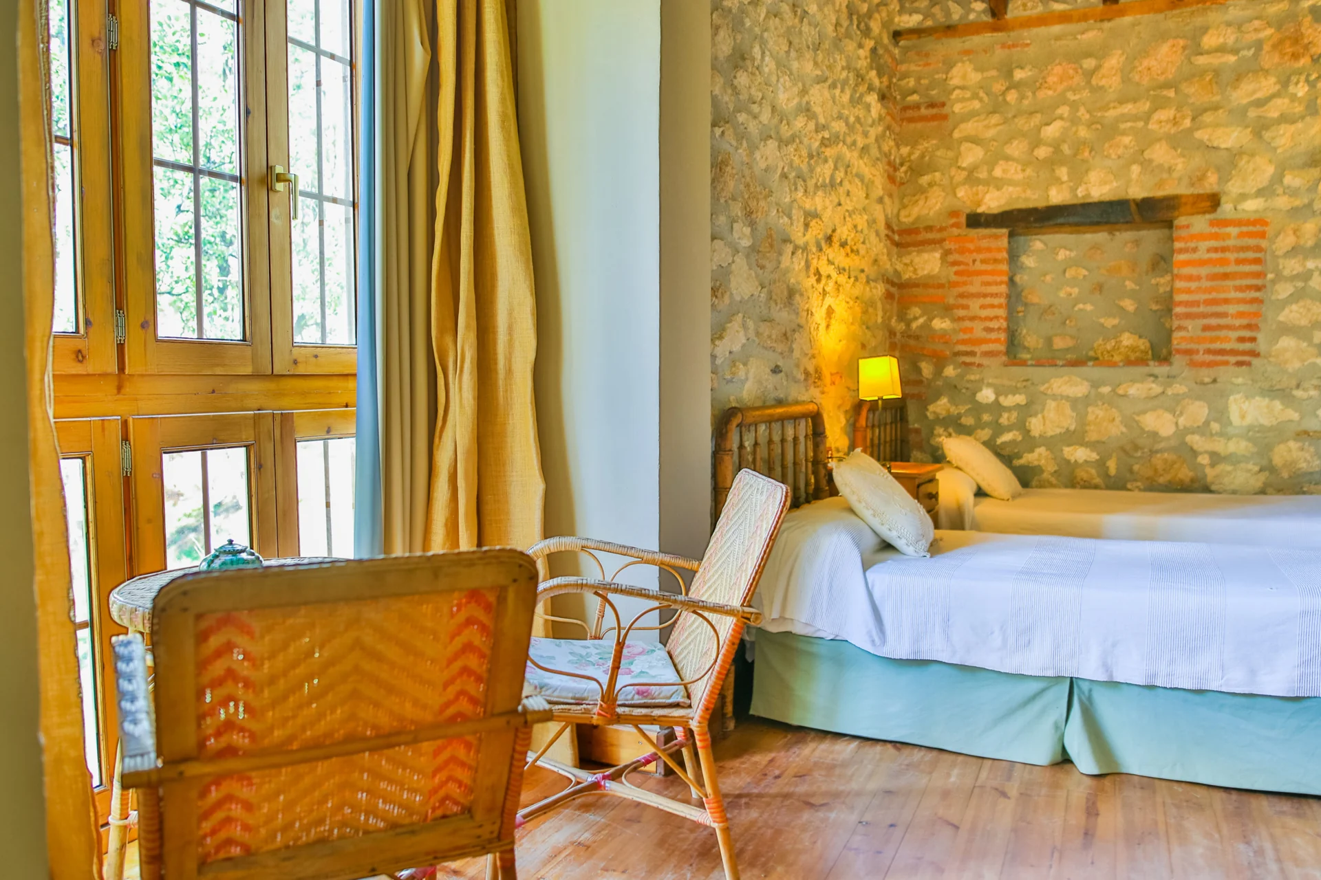 Cortijo palacete guest suite: existing property photograph